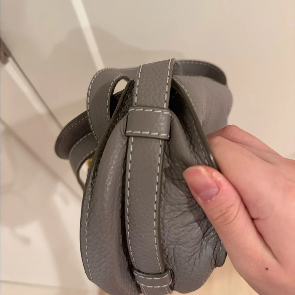 Chloe - Marcie Small Crossbody Bag - Gray - Pre-Owned - Plz Check Pics - Picture 14 of 16